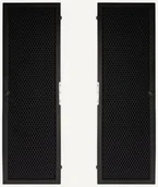 Filtry do okapów - FALMEC Filtr Carbon.Zeo MICROTECH podwójny 405x126 mm - okap Light - miniaturka - grafika 1