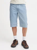 Spodenki męskie - Blend Szorty jeansowe 20716430 Błękitny Slim Fit - miniaturka - grafika 1