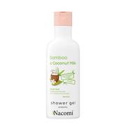 Kosmetyki do kąpieli - Nacomi Shower Gel żel pod prysznic Bambus i Mleko Kokosowe 300ml - miniaturka - grafika 1