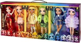 Rainbow High Fashion  Dolls 6-Pk Outifts 1 - Lalki dla dziewczynek - miniaturka - grafika 1