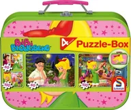 Puzzle - Schmidt Spiele Spiele, puzzle 4w1 w walizce Bibi Blocksberg - miniaturka - grafika 1