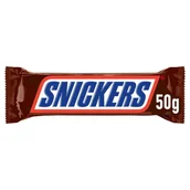 Batoniki - MARS Baton Snickers z nugatowym nadzieniem i orzeszkami ziemnymi w karmelu i czekoladzie 50 g - miniaturka - grafika 1