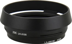 Osłona na obiektyw JJC Osłona przeciwsłoneczna JJC LH-JX100 Black z adapterem montażowym - Osłony przeciwsłoneczne do aparatów - miniaturka - grafika 1