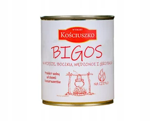 Wyroby Kościuszko Bigos 840g - Szybkie dania obiadowe - miniaturka - grafika 1