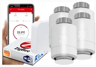 Klawisze i ramki - 4X Głowica Termostat + Bramka Zigbee Wifi Tuya Set - miniaturka - grafika 1