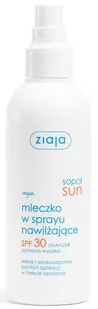 Ziaja Sopot Sun mleczko w sprayu nawilżające SPF30+ 170 ml - Balsamy i kremy do opalania - miniaturka - grafika 1