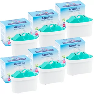 6x FILTR wkład filtrujący do dzbanka AquaPlus - Wkłady filtrujące - miniaturka - grafika 1