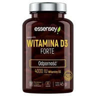 Witaminy i minerały - Essensey Witamina D3 Forte, Suplement diety, 90 kapsułek - miniaturka - grafika 1