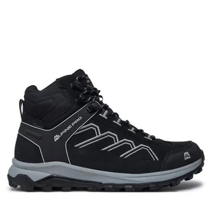 Trekkingi ALPINE PRO Wuteve UBTD368990 Czarny - Buty trekkingowe męskie - miniaturka - grafika 1