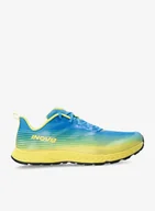 Buty sportowe męskie - Buty do biegania męskie Inov-8 TrailFly Speed Wide - blue/yellow - miniaturka - grafika 1