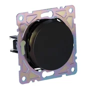 Wyłączniki światła i elektryczne - Onnline Włącznik pojedynczy, czarny, BETA - miniaturka - grafika 1