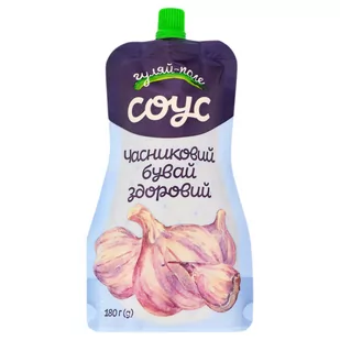 Sos czosnkowy "Guliaj Pole" 180g - Soki i napoje niegazowane - miniaturka - grafika 1