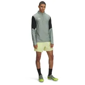 Spodenki męskie - Męskie spodenki do piłki nożnej Under Armour UA M\'s Challenger Pro Woven Short - zielone - miniaturka - grafika 1
