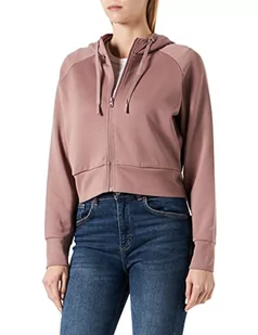 4F Damska bluza H4Z22-bld027, jasnobrązowa, XS, jasnobrązowy - Bluzy damskie - miniaturka - grafika 1