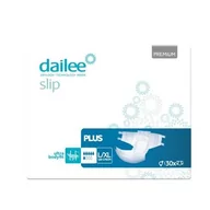 Pieluchy dla dorosłych - DAILEE Slip Premium Plus L/XL Pieluchy, 30szt. - miniaturka - grafika 1