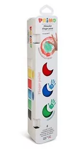 Farby do malowania palcami 6 x 40 ml - Zabawki kreatywne - miniaturka - grafika 1