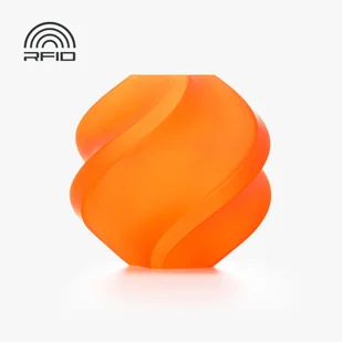 Filament Bambu Lab PLA Translucent 1,75mm 1kg - w zestawie z wielorazową szpulą - Orange} - Filamenty i akcesoria do drukarek 3D - miniaturka - grafika 1