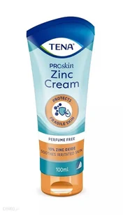 SCA Tena ZINC CREAM Krem Z cynkiem 100 ml - Higiena osób starszych i niepełnosprawnych - miniaturka - grafika 1