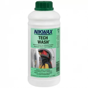 Nikwax Środek czyszczący do przeciwdeszczowej odzieży i sprzętu Tech Wash 1L 183007 - Środki do obuwia i ubrań - miniaturka - grafika 1