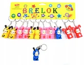Breloczki dla dzieci - KOLOROWY BRELOK DO KLUCZY DLA DZIECI DO PLECAKA TORBY ZESTAW 12SZT - miniaturka - grafika 1