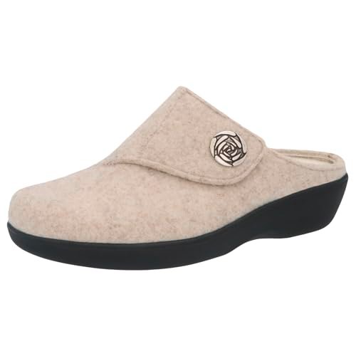 Berkemann Damskie kapcie Teresa, Camel, 38 2/3 EU, piaskowy, 38 2/3 EU