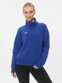 Bluzy damskie - Under Armour Bluza Ua Rival Fleece Hz 1379492 Niebieski Loose Fit - miniaturka - grafika 1