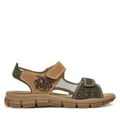 Buty dla chłopców - Sandały Primigi 1397722 D Brązowy - miniaturka - grafika 1