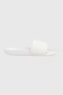 Klapki i japonki damskie - Calvin Klein klapki POOL SLIDE - MONO damskie kolor biały HW0HW01624 - miniaturka - grafika 1