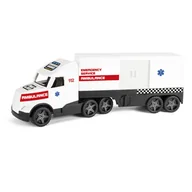 Samochody i pojazdy dla dzieci - Magic Truck Action ambulans 36211 Wader - miniaturka - grafika 1
