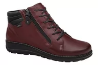Botki damskie - Botki AXEL Comfort 4356 H Rubinowe na haluksy Kosela Medic 9356 - miniaturka - grafika 1