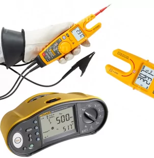 Fluke Tester Elektryczny Miernik Wyświetlacz Lcd - Inne urządzenia pomiarowe - miniaturka - grafika 1