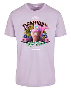 Mister Tee T-shirt męski Trippy Delivery, fioletowy, XS - Koszulki męskie - miniaturka - grafika 1