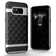 Etui i futerały do telefonów - Etui na telefon Samsung Galaxy S8 Plus Backcover Case - Pokrowiec 3D Prisma Design Srebrny - miniaturka - grafika 1