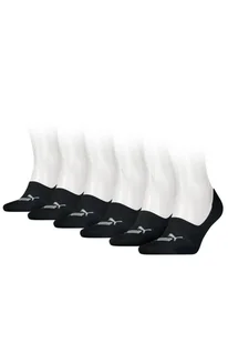 Skarpety unisex Puma ELEMENTS FOOTIES 6-PACK czarne 90798301 - Skarpetki damskie - miniaturka - grafika 1