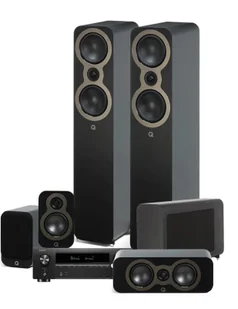 Kino domowe Denon AVR-X1800H + QA 3050c / 3010c / 3090c / 3060s Czarny - Kino domowe - miniaturka - grafika 1