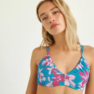 Stroje kąpielowe - Reserved - Góra od bikini - niebieski - miniaturka - grafika 1