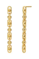 Kolczyki - Michael Kors kolczyki ze srebra pokrytego złotem - miniaturka - grafika 1