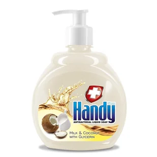 CLOVIN Handy Handy mydło w płynie 500ml mleko-kokos - Mydła - miniaturka - grafika 2