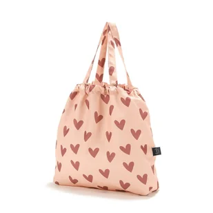 La Millou torba na ramię Shopper Bag Heartbeat Pink - Torby i organizery dla mam - miniaturka - grafika 1