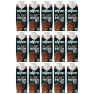 Napoje roślinne - Alpro High Protein Napój sojowy wysokobiałkowy o smaku czekolady z wapniem i witaminami Zestaw 15 x 250 ml - miniaturka - grafika 1