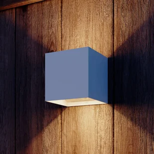 Calex Lampa zewnętrzna z czujnikiem ruchu Volterra, biały / opal - Lampy ogrodowe - miniaturka - grafika 1