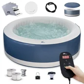 Baseny ogrodowe - Basen z hydromasażem dmuchane Vento MSpa 6 osób SPA Bąbelki - miniaturka - grafika 1