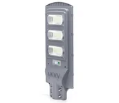 Lampy ogrodowe - Aigostar - LED Solarna lampa uliczna z czujnikiem LED/150W/3,2V IP65 6500K + pilot - miniaturka - grafika 1