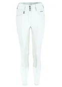 Bryczesy - Pikeur Bryczesy CANDELA GRIP damskie - white - miniaturka - grafika 1