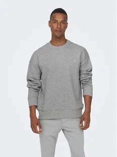 Only & Sons Bluza 22026662 Szary Relaxed Fit - Bluzy męskie - miniaturka - grafika 1