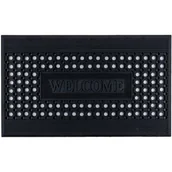 Wycieraczki - Wycieraczka Duty 45 x 75 cm Welcome czarny - miniaturka - grafika 1