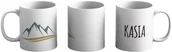 Gadżety dla niej i dla niego - Kubek - Góra + Twoje imię - miniaturka - grafika 1