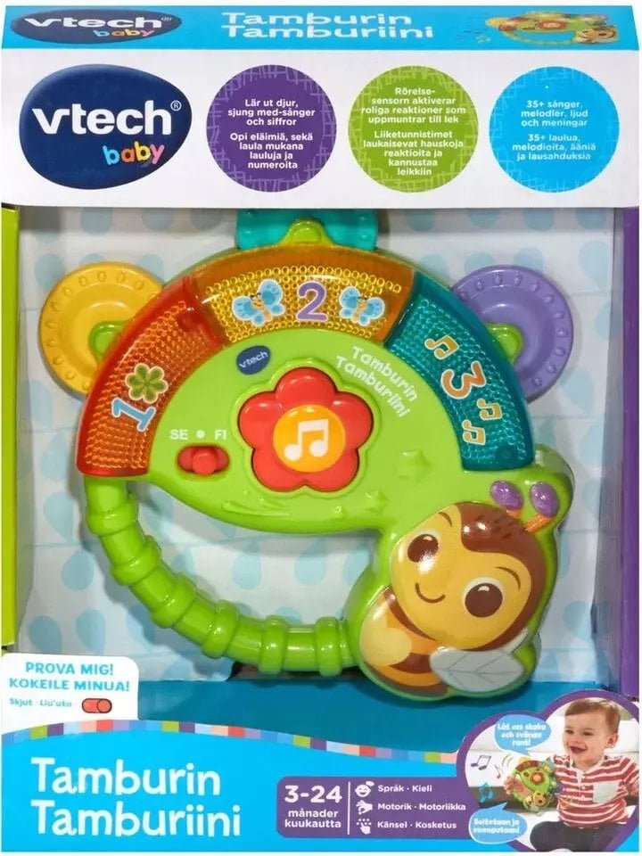 Vtech Shaking Sounds Tambourine SE & FI