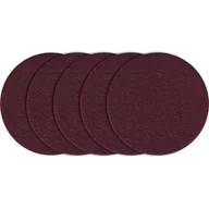 Materiały ścierne - DEXTER Krążek ścierny NA RZEP P240 125 mm 5 szt. - miniaturka - grafika 1