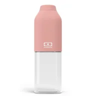 Bidony dla dzieci - MONBENTO MONBENTO Positive M Pink Flamingo Butelka - bidon 500 ml - miniaturka - grafika 1